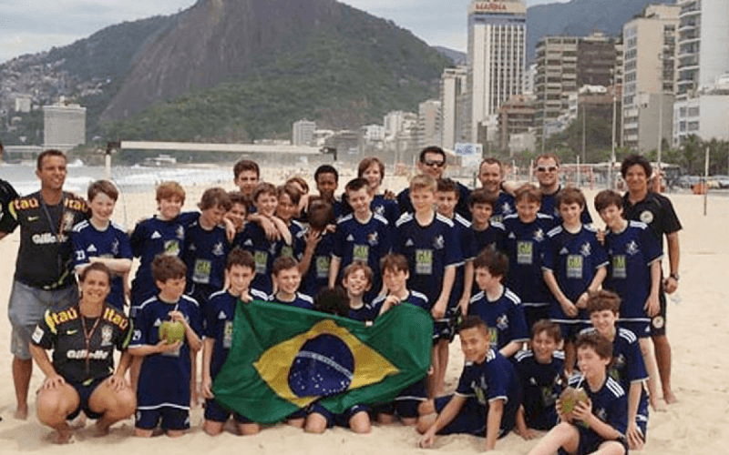 Thomas’s football tour to Brazil